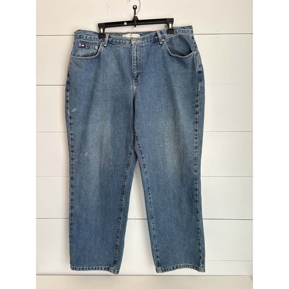Tommy Hilfiger Women's High Rise Blue Jeans